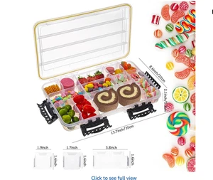 Salumi Sicuro, Scatola Attrezzi Impermeabile per Snack Mantiene Snack Freschi e Secchi - Foto 1 di 15
