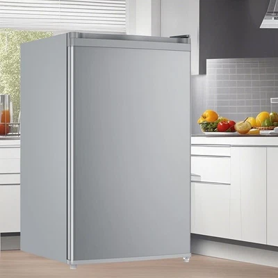 Mini nevera compacta con congelador, refrigerador de una sola puerta de 4,3 pies cúbicos con... Foto 1 de 4