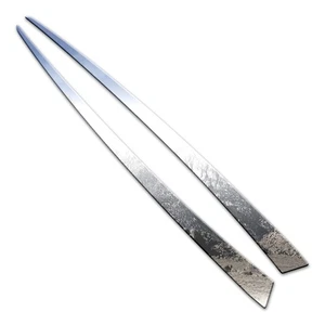 2p Steel Headlight Accent fits 2014-2020 Chevy Impala w/o Limited by Luxury FX - Picture 1 of 5