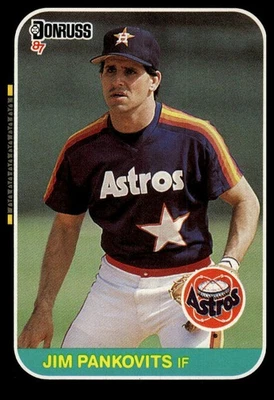 1987 Donruss #605 Jim Pankovits - Image 1 of 2