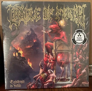 Cradle Of Filth Existence Is Futile Black/White Marble Limited Vinyl 2 LP *NEW - Picture 1 of 6