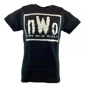 WWE NWo White Logo New World Order Herren T-Shirt schwarz - Bild 1 von 2