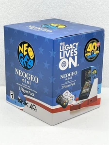 NeoGeo Mini Pro-Gear Spec 2 Player Pack NA Version SNK 40th Anniv. (40 Games)  - Foto 1 di 7