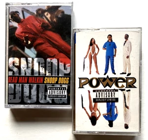 2 CASSETTE LOT ICE-TEA POWER + SEALED SNOOP DOGG DEAD MAN EXPLICIT RAP - Bild 1 von 3