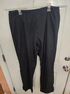Dryjoys by Footjoy Pants Men's XL Black Waterproof Golf Rain w/ Ankle Zip & Snap - Picture 1 of 10