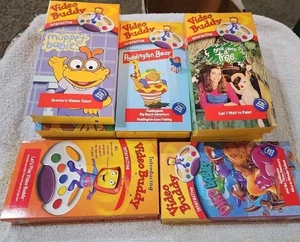 Video Buddy Interactive Games VHS 9 Lot Muppets, Paddington, Once Upon A Tree - Bild 1 von 6