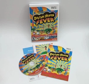 Rhythm Heaven Fever (Nintendo Wii, 2012) Complete CIB ~ Resurfaced & Tested  - Picture 1 of 22