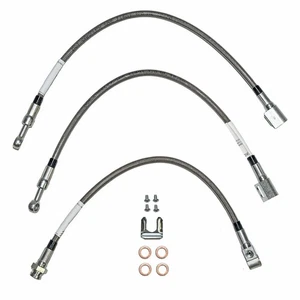 Kit completo de manguera de freno para Jeep Cherokee 1992-2001 acero inoxidable 4x4 HSK0060SS - Imagen 1 de 1