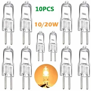 10 PIEZAS Lámparas de Cápsula Halógena G4 Bombillas 10W o 20 vatios 12 voltios 2 pines - Imagen 1 de 21
