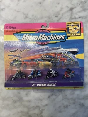 Galoob Micro Machines  75030 Motorcycle #1 Road Bikes - Image 1 of 4