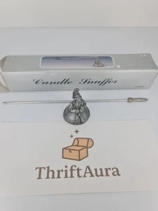 DE COLECCIÓN The Leonardo Colección Peltre Navidad Vela Apagador (Faltan piezas) - Imagen 1 de 12