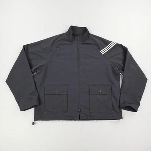 Chaqueta Adidas Para Hombre Grande Negra Y-3 Yohji Yamamoto Cremallera Completa Abrigo Softshell - Imagen 1 de 13