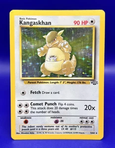 1999 Pokemon Jungle Kangaskhan 5/64 Holo Rare LP - Picture 1 of 7