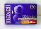 5 New/Sealed Maxell Xr-Metal 120 Pro Quality Hi8 Camcorder Video Cassette Tapes