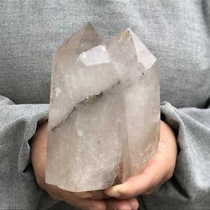 Obelisco de cristal de clorito natural de 1,8 libras piedra curativa XA4197 - Imagen 1 de 21
