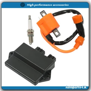 New Ignition Coil CDI Spark Plug  For Yamaha Warrior 350 YFM350X 1997-2001 USA - Bild 1 von 10