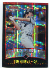 2001 Bowman Chrome X-Fractors #51 Ben Grieve 