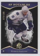 2007-08 SP Authentic SP Notables Limited /100 Markus Naslund #102