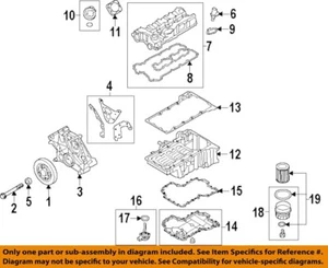 BMW OEM 08-25 550i GT xDrive Engine Engine Parts-Filter Element 11427583220 - Picture 1 of 1