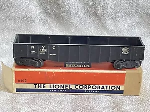 LIONEL POST-WAR- 6462 NEW YORK CENTRAL GONDOLA - 0/027 - Good Condition - Picture 1 of 14