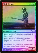 Slith Strider FOIL Mirrodin NM Blue Uncommon MAGIC THE GATHERING CARD ABUGames