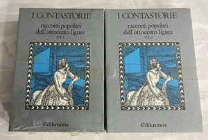 I Contastorie. Racconti Popolari Dell'Ottocento Ligure 2 Vol AAvv Edikronos 1981 - Foto 1 di 1