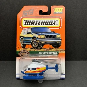 Matchbox Rescue Chopper Wilderness Adventure Alpine Rescue (1911) - Picture 1 of 8