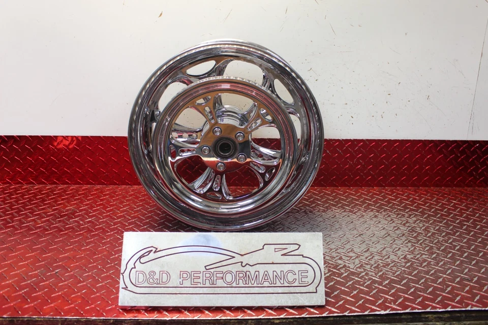 Harley Davidson Electra Glide 2013 16""x5,5"" Billet rueda trasera y polea EG125 Foto 1 de 4