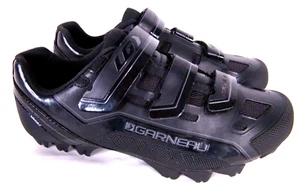 Louis Garneau Gravel HRS-80 Black Cycling Shoes W/ SPD Cleats Men's 7 US 40 EU - Picture 1 of 9