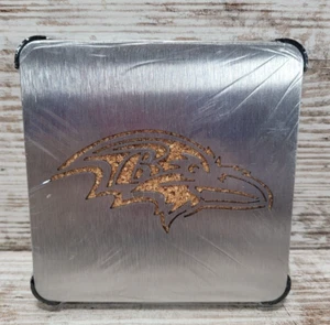 OFFICIAL NFL Merchandise Baltimore Ravens Boasters DRINK COASTERS - 4 Per Pk - Picture 1 of 6