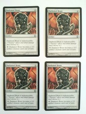 MTG x4 DARKSTEEL BRUTE DARKSTEEL MINT/NEAR MINT UNPLAYED!