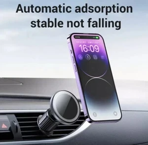 NEUF Magsafe Magnétique Vent Grip Serrure Support Téléphone Voiture pour Mobile 360 Universel - Photo 1 sur 8