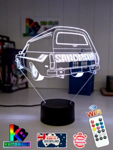 HOLDEN SANDMAN PANEL VAN PERSONALISED 3D LED Night Light 7 Colour Change Lamp - Picture 1 of 15