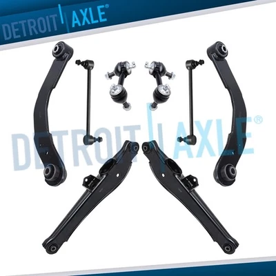 Kit de brazos de control inferiores superiores traseros para Dodge Caliber Jeep Patriot Compass 2007-09 Foto 1 de 4