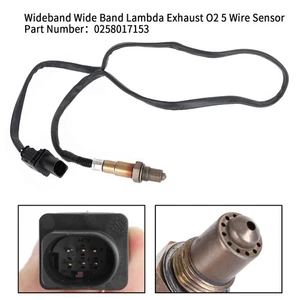 Upstream Lambda 02 Sensor 0258017153 5-Wire Für Audi A3 A4 A5 A8 Q3 Q5 TT 07-14, - Picture 1 of 11