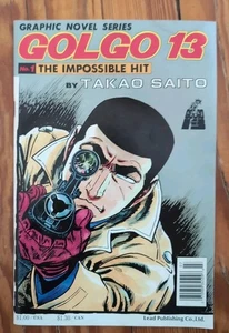 GOLGO 13 (1989) #1 The Impossible Hit EDICIÓN DE PLOMO CÓMIC Bolsa Tablero - Imagen 1 de 2