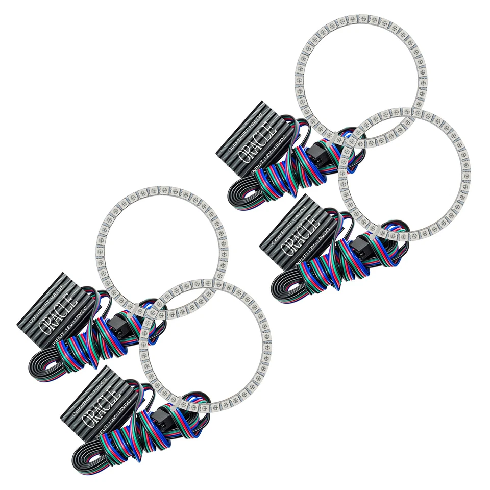 LED Halo Headlights Factory Surface Add On Custom Lights ColorSHIFT 2526-334 - Image 1 of 4