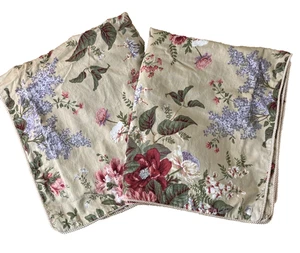 Waverly Williamsburg Standard Floral 100% Baumwolle Kissenbezüge 2er Set - Bild 1 von 9