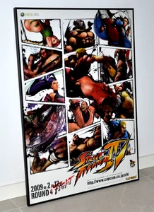 Street Fighter IV 4 - Ken - Promo Poster B2 size - Xbox 360 - Capcom Japan 2009 - Picture 1 of 4