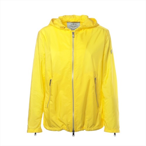 Giacca Prada Triangolo Logo 40 Poliammide 40 Donna Giallo 29Z597