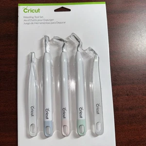 Cricut 2004233 Weeding Tool Set - 5 Pieces - Picture 1 of 4