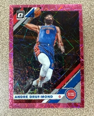 2019-20 Panini Donruss Optic - Andre Drummond #146 Pink Velocity Prizm /79 - Image 1 of 3