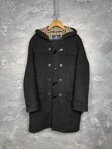 Vintage Aquascutum 100% Wool Duffle Coat Size 46/117 Size - Picture 1 of 18