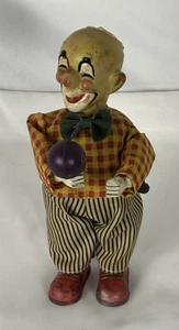 Russ Berrie and Co. Payaso de cuerda con maracas - Imagen 1 de 8