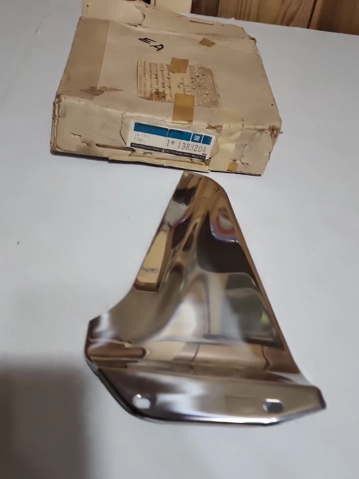 1968 BUICK LESABRE WILDCAT ELECTRA NOS ХРОМИРОВАННАЯ ПАНЕЛЬ ПЕРЕДНИЙ БАМПЕР ПАНЕЛЬ 1383204 - Изображение 1 из 4