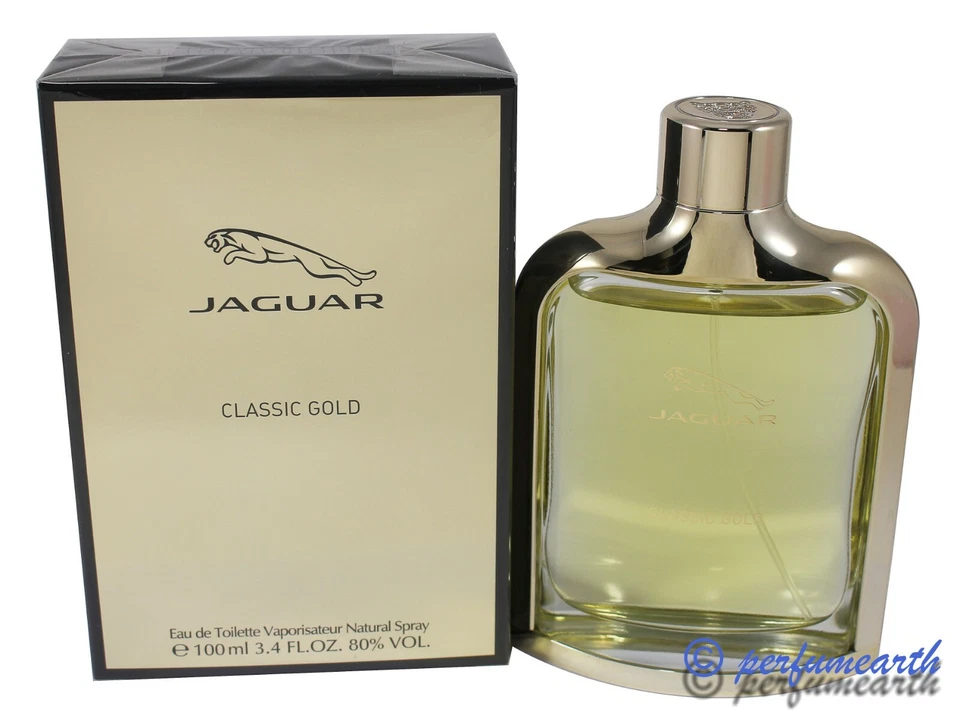 JAGUAR CLASSIC GOLD DE JAGUAR 3.4/3.3 OZ EDT SPRAY PARA HOMBRES NUEVO EN CAJA Foto 1 de 1
