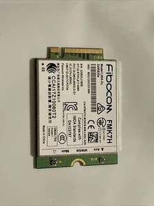 Genuine Fibocom L850-GL DW5820e 4G WWAN Wireless Card A00 FMK7H 0FMK7H - Afbeelding 1 van 4