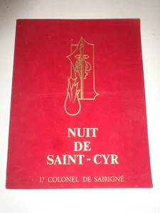 NUIT DE SAINT CYR Promotion LT BRUNET de SAIRIGNE Gala Théatre de l'Opéra 1969 - Picture 1 of 8