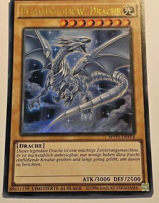 Blue-Eyes White Dragon (V.6 - Ultra Rare)●YUGIOH●MVP1●2016●GERMAN●LE●NM●33231 - Image 1 of 2