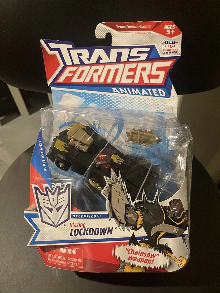 Transformers Blazing Lockdown Animated Series Deluxe Class Hasbro 2008